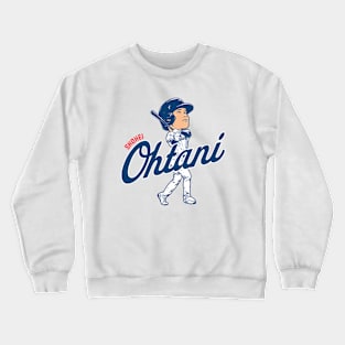 Shohei Ohtani Batting Caricature Crewneck Sweatshirt